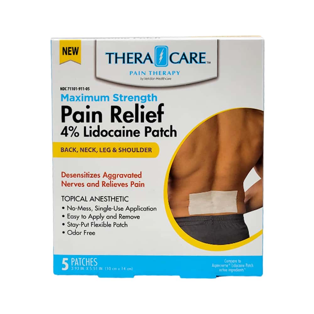 Parche de lidocaína 4 % 10 cm x 14 cm TheraCare (5 U) - Miniatura 2