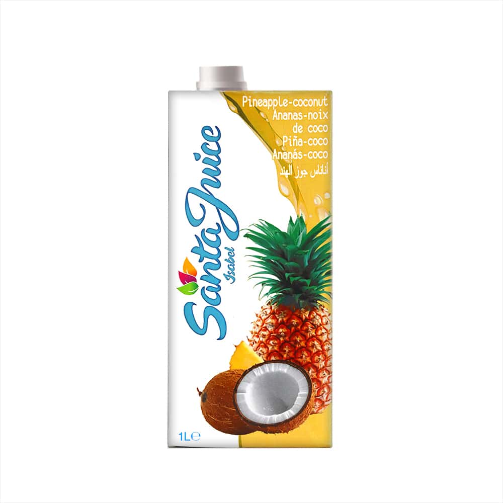 Jugo de piña y coco Santa Isabel (1 L) - Miniatura 1