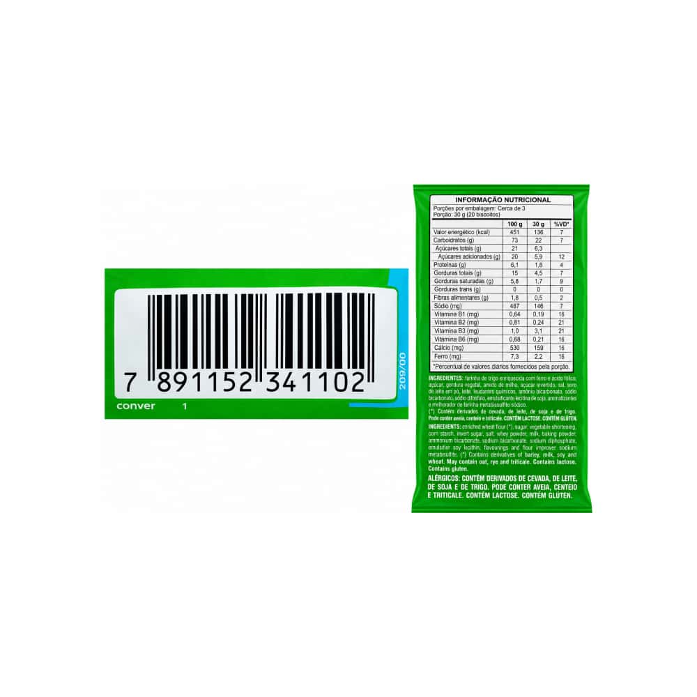Galletas dulces con sabor a leche fortificadas con vitaminas y minerales Richester Animados Zoo (100 g / 3.52 oz) - Miniatura 3