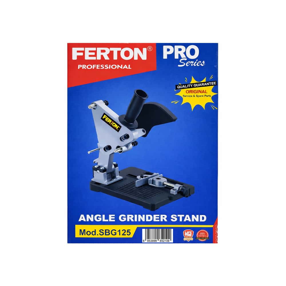 Soporte de pulidora esmeril esmeriladora angular 125 mm Ferton SBG125 - Miniatura 5
