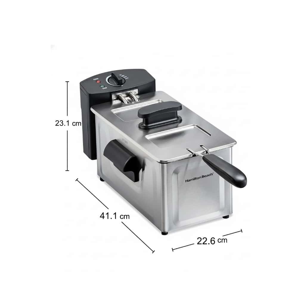 Freidora de aceite de 8 tazas Hamilton Beach 35210 - Miniatura 6