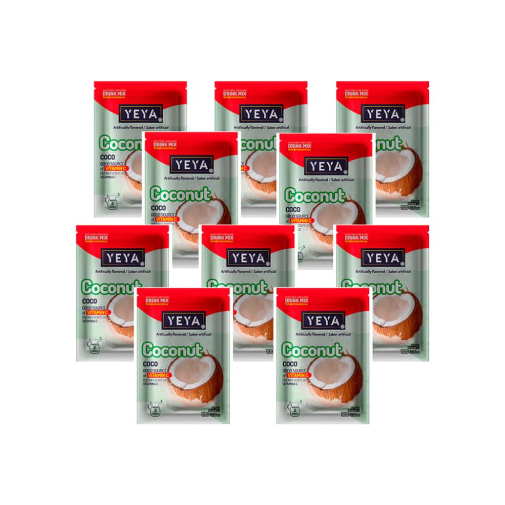 Refresco instantáneo sabor coco YEYA (10 x 10 g) - Miniatura 1