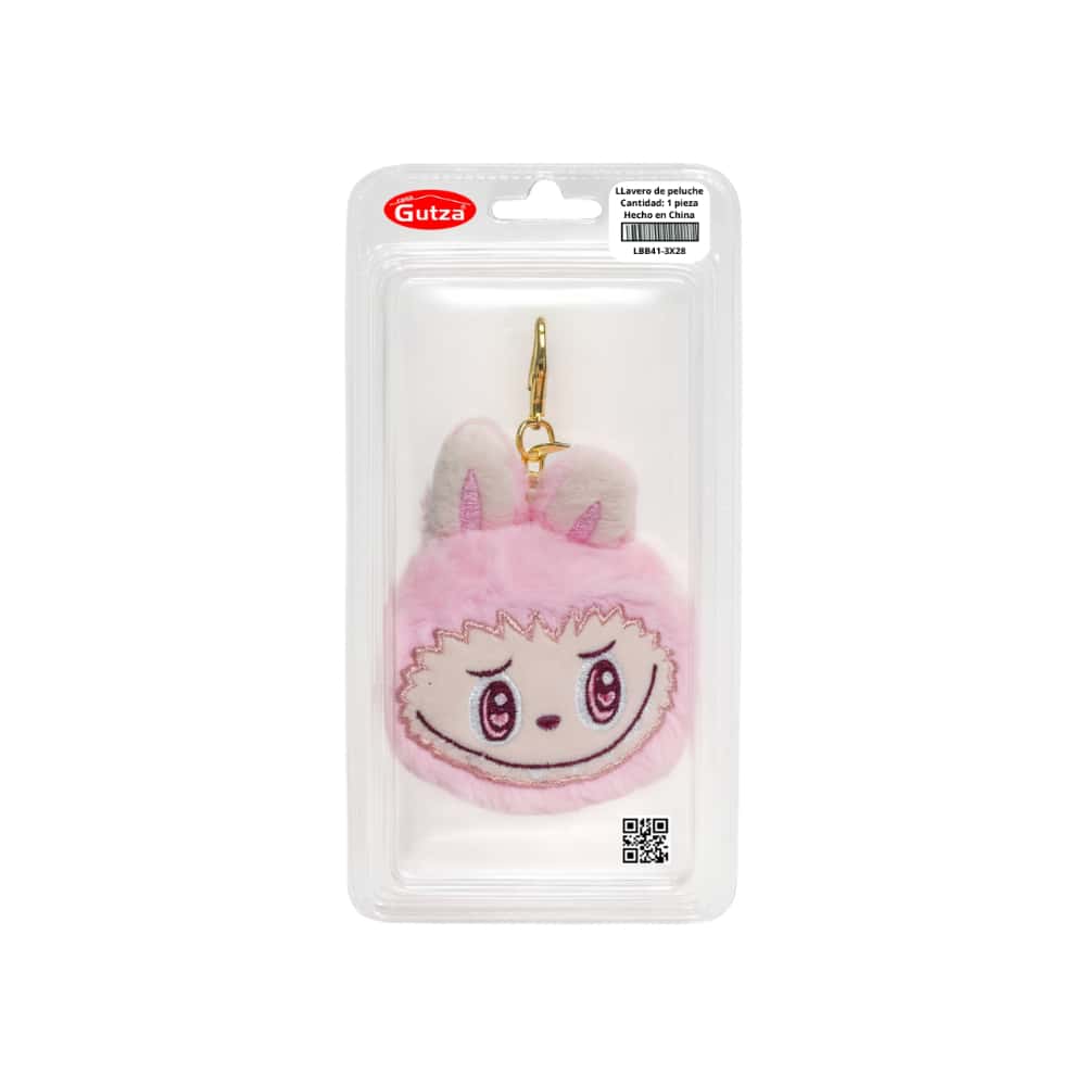 Llavero con peluche en forma de monedero Gutza - Miniatura 4