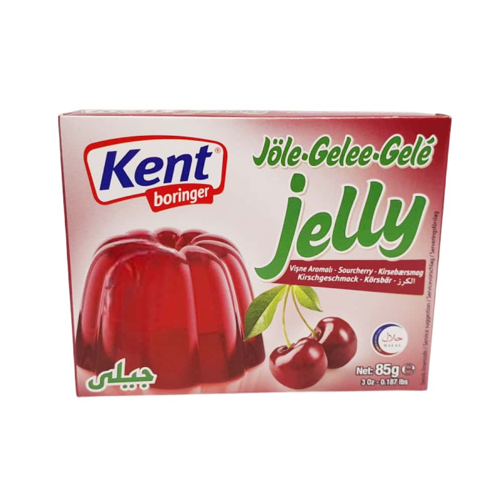 Gelatina sabor a cereza ácida Kent boringer (85 g / 3 oz) - Miniatura 1