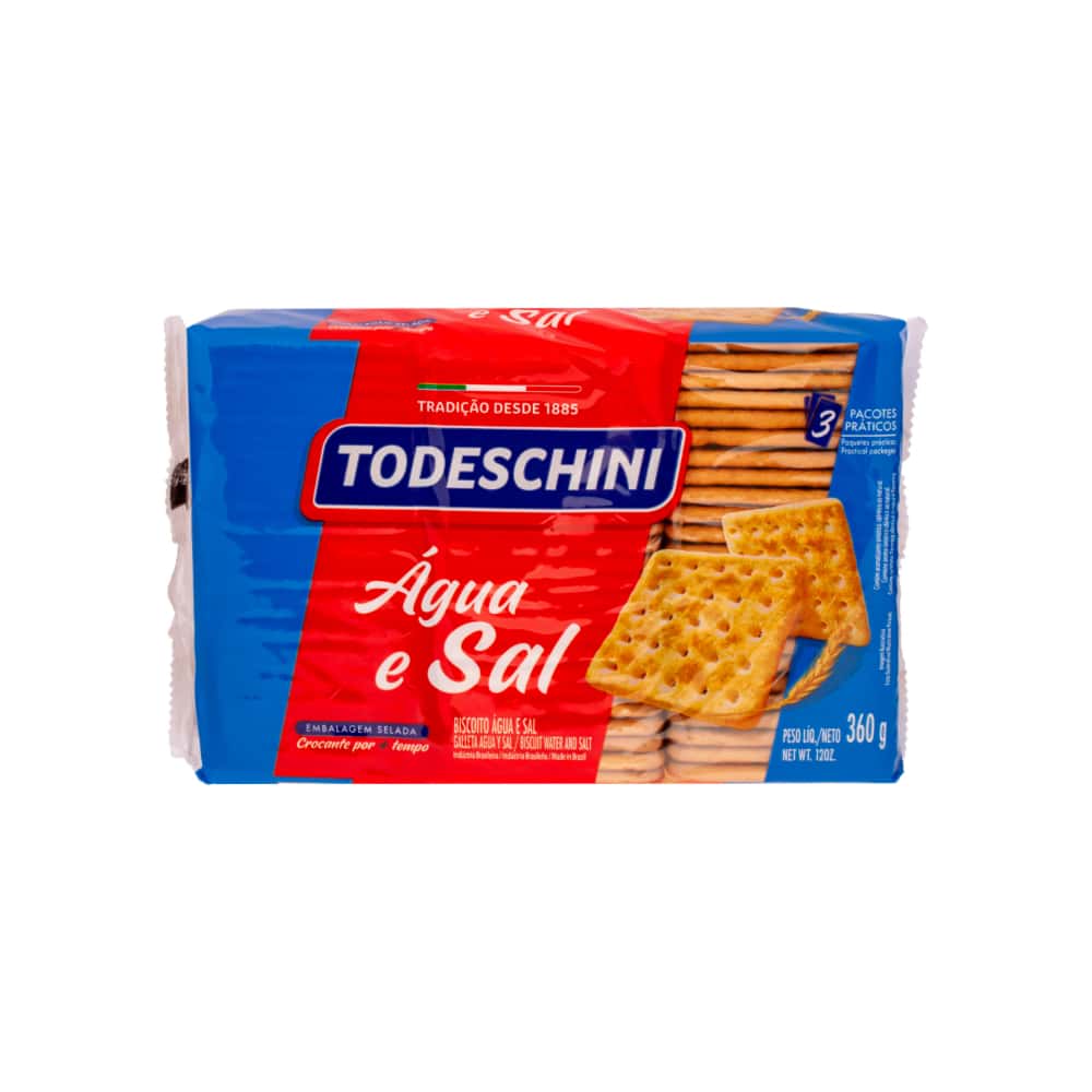 Galletas agua y sal Todeschini (360 g / 12 oz) - Miniatura 4