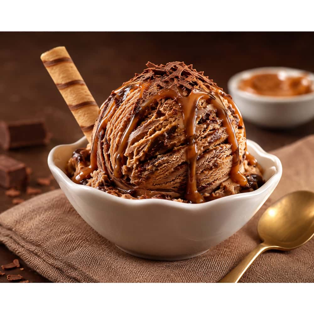 Helado doble crema sabor chocolate y dulce de leche Alask (4 L) - Miniatura 3
