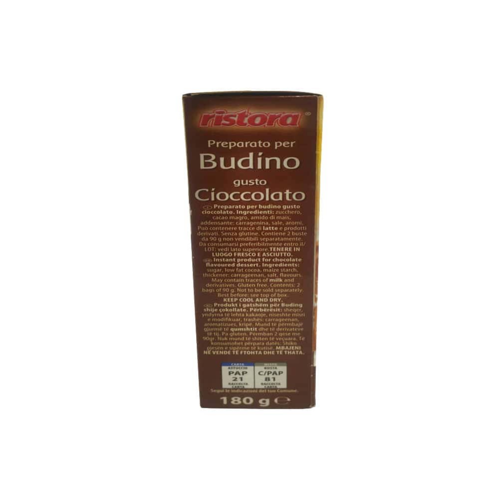 Flan sabor chocolate Ristora (180 g / 6.35 oz) - Miniatura 6