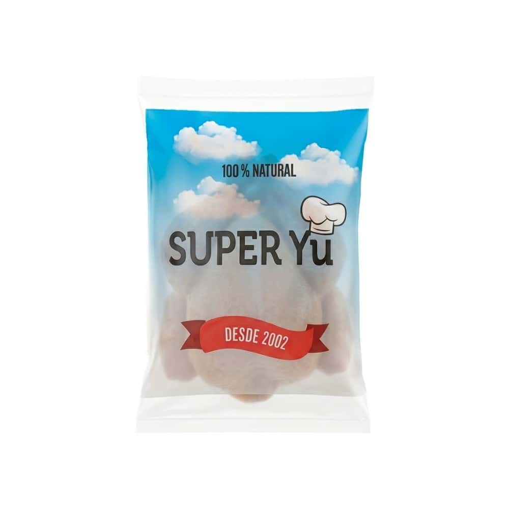Pollo entero eviscerado sin menudos ahumado Super Yu (1.4 kg / 3.08 lb) - Miniatura 2