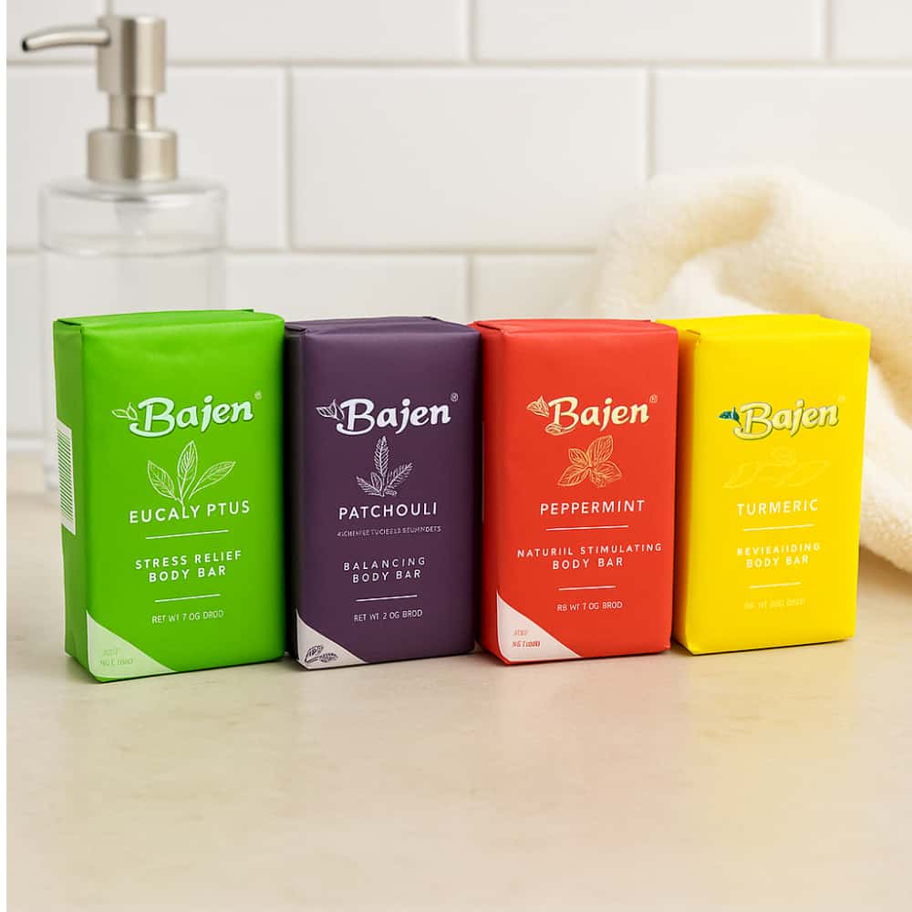 Jabón de tocador especial cúrcuma Bajen (200 g / 7.05 oz) - Miniatura 4