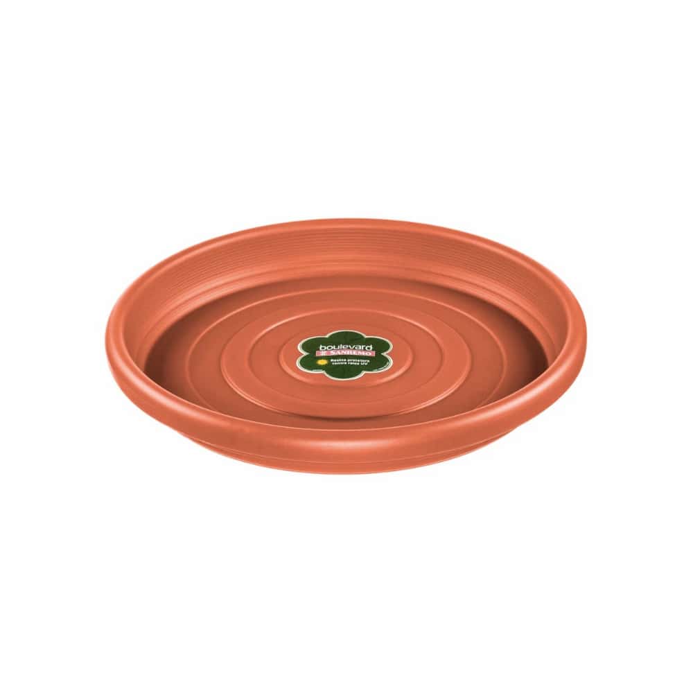 Maceta redonda de plástico 17 cm + Base redonda de plástica 17 cm - Miniatura 3