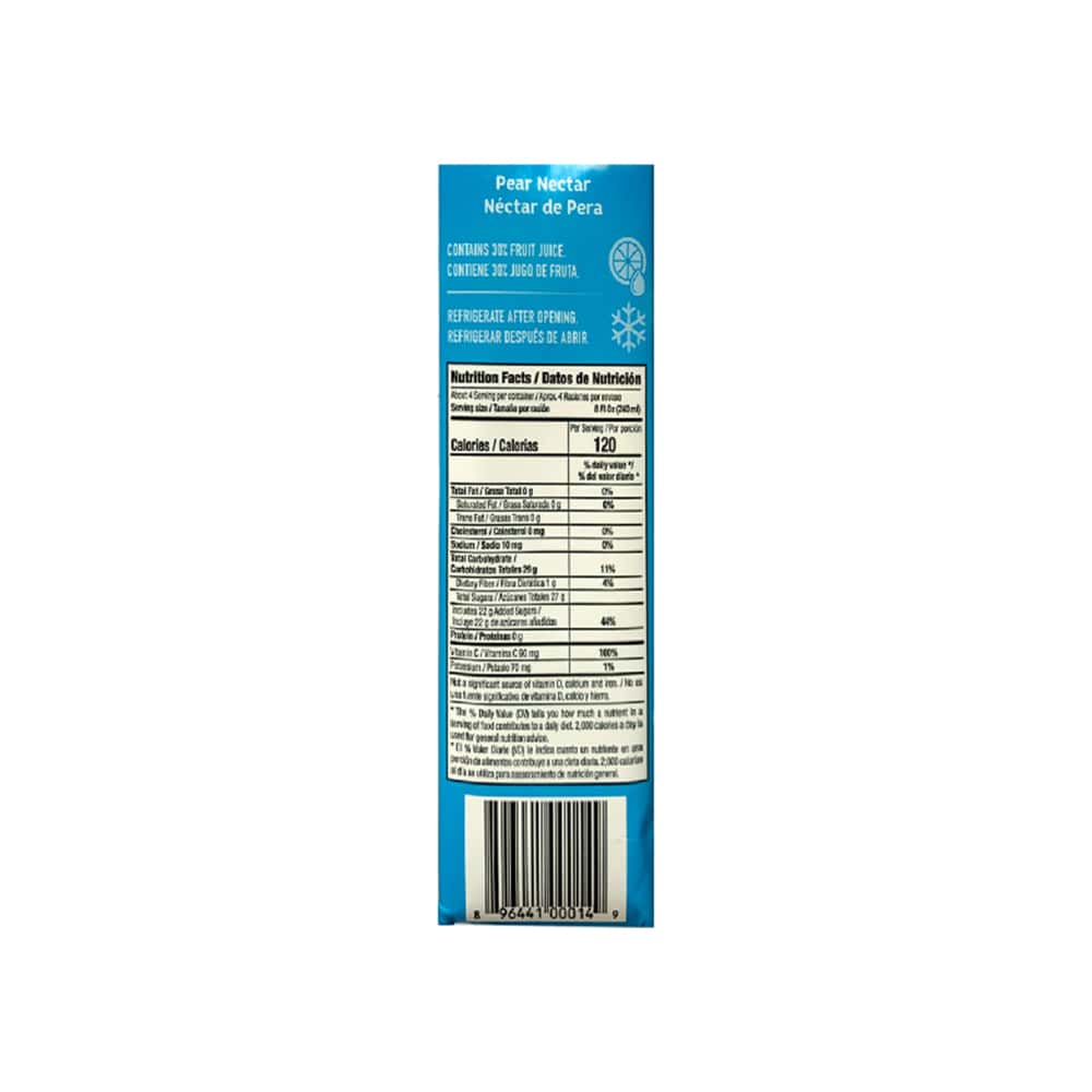 Jugo sabor pera Goliath (4 x 946 ml / 32 fl oz) - Miniatura 3