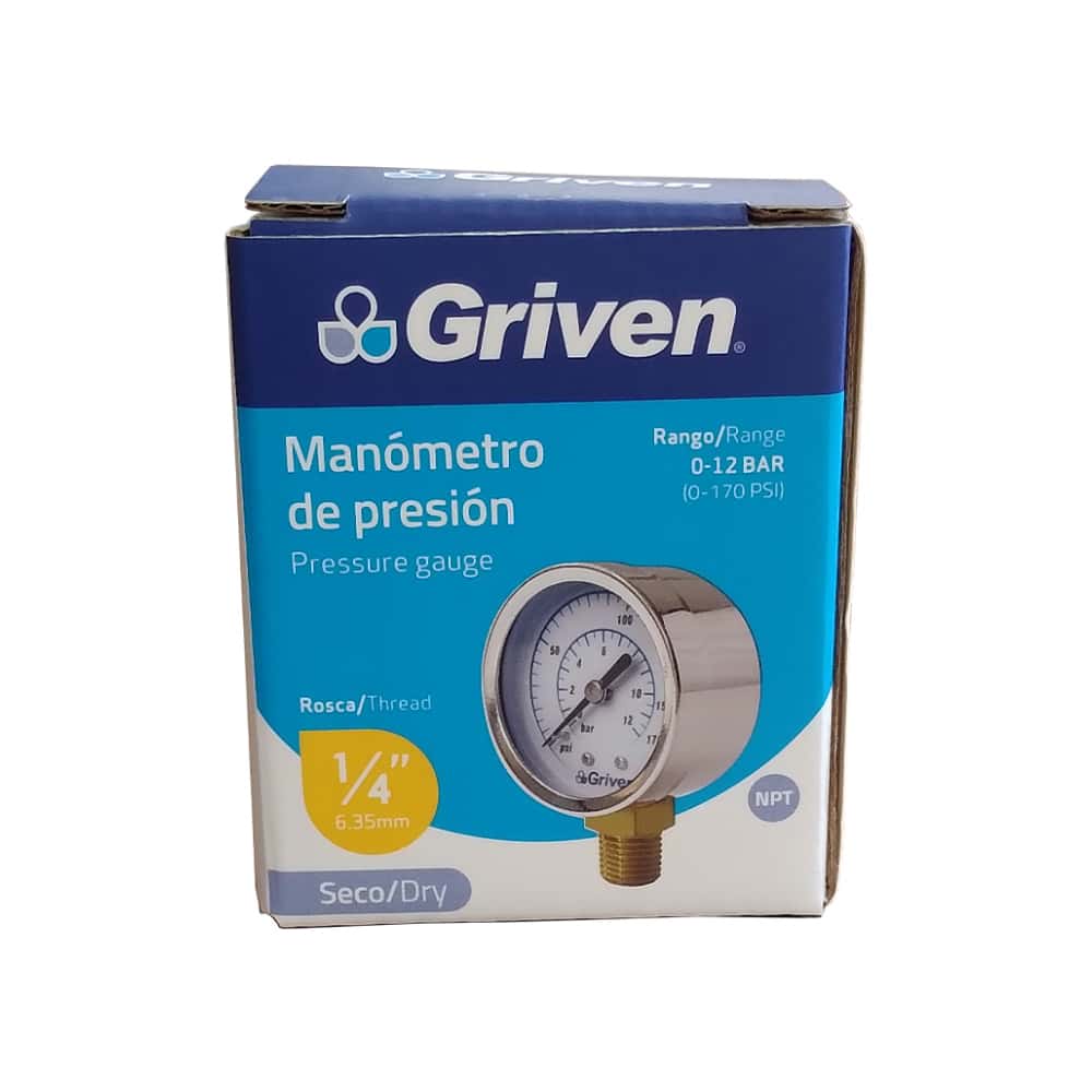 Manómetro de presión Griven GV-ZW-WC50-S - Miniatura 2