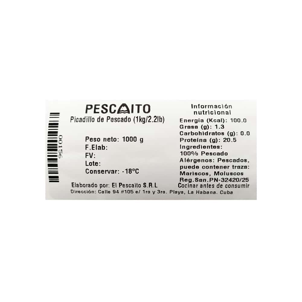 Picadillo de pescado Pescaito (1 kg / 2.2 lb) - Miniatura 2