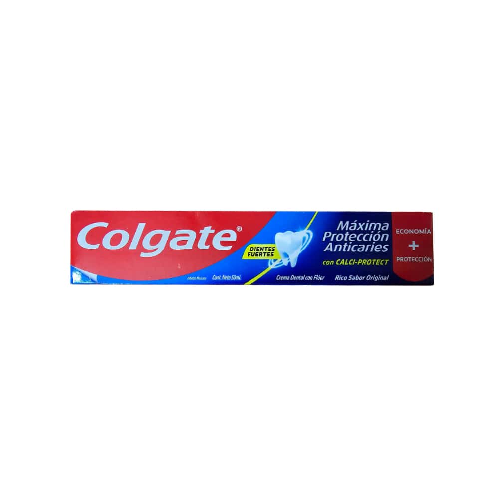 Pasta dental máxima protección anticaries Colgate (50 ml) - Miniatura 8