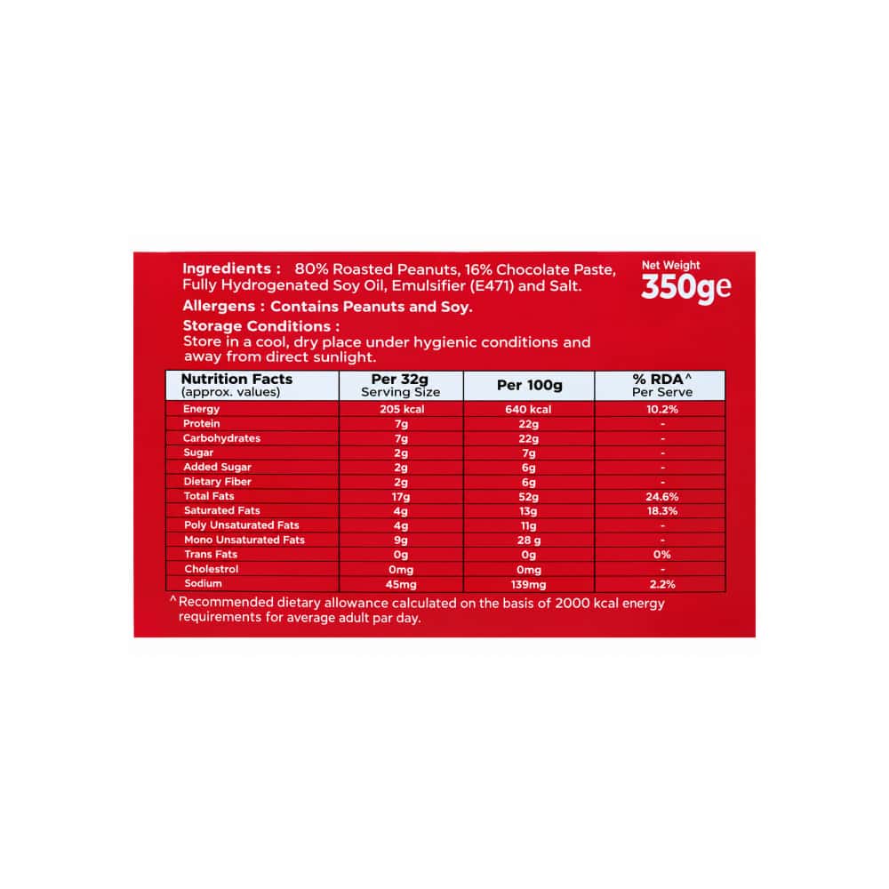 Crema de maní con chocolate La Delicia (350 g / 12.3 oz) - Miniatura 4