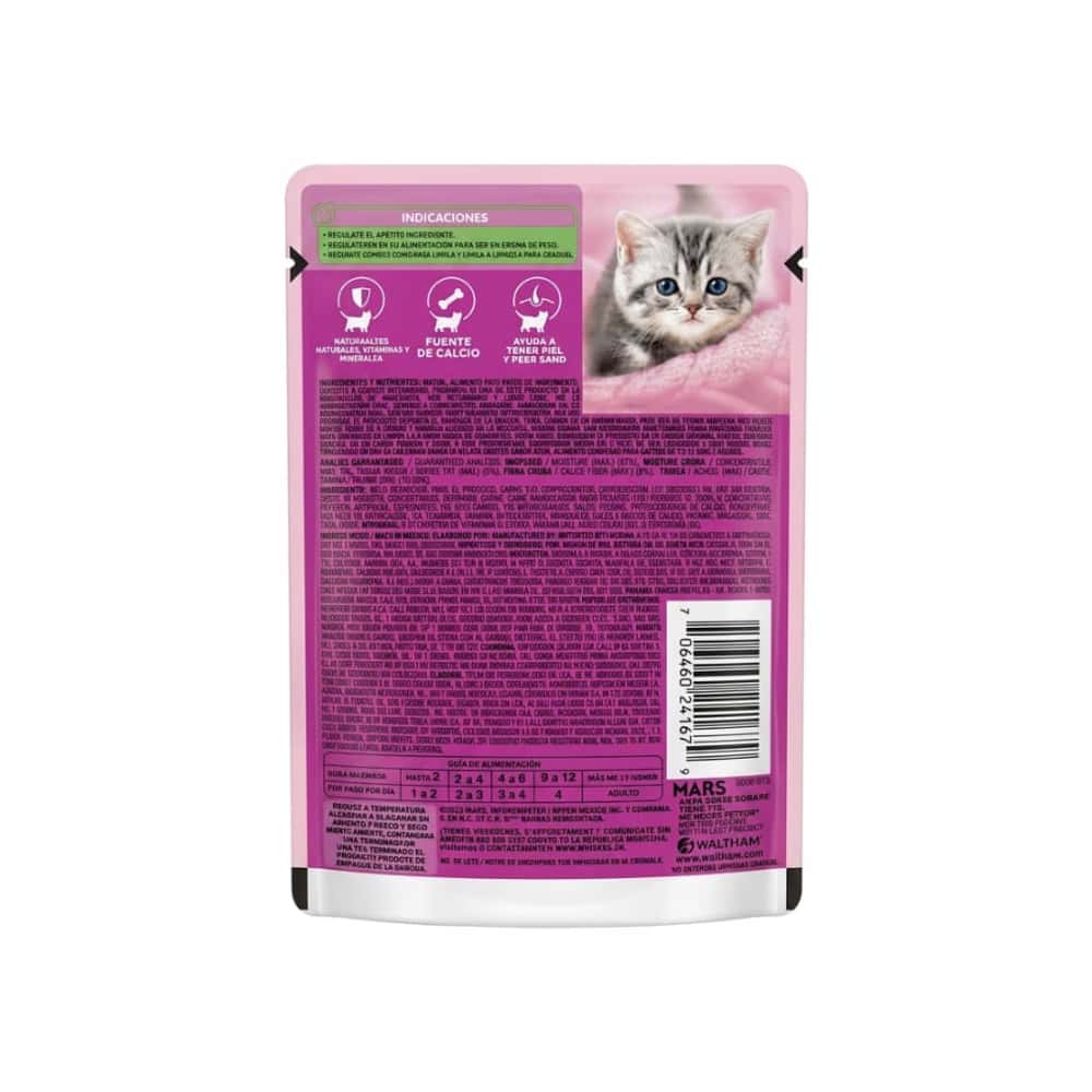 Alimento para gatitos de 2 a 12 meses, filetes de atún, Whiskas (85 g / 3 oz) - Miniatura 2