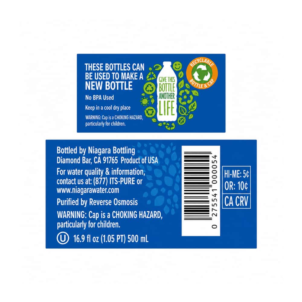 Agua purificada Niagara (500 ml) - Miniatura 4