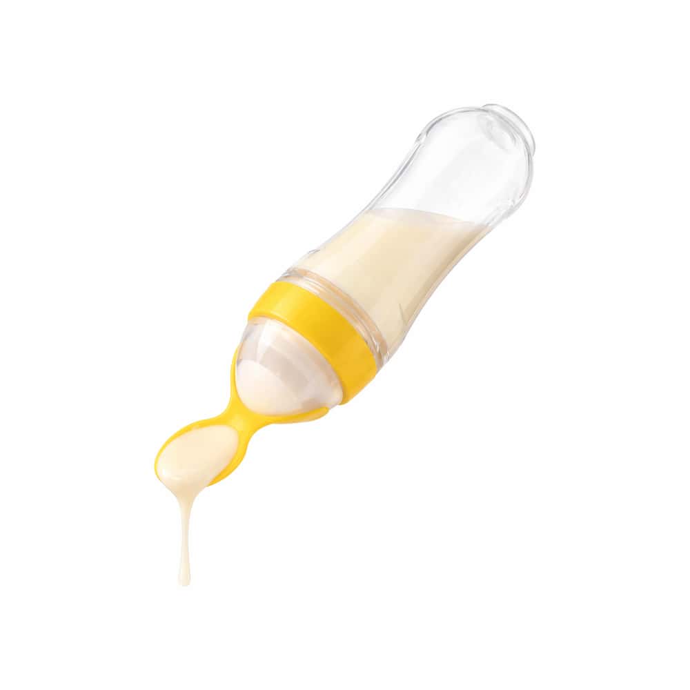 Biberón dosificador para alimentación de bebés – verde Baby Luna - Miniatura 5