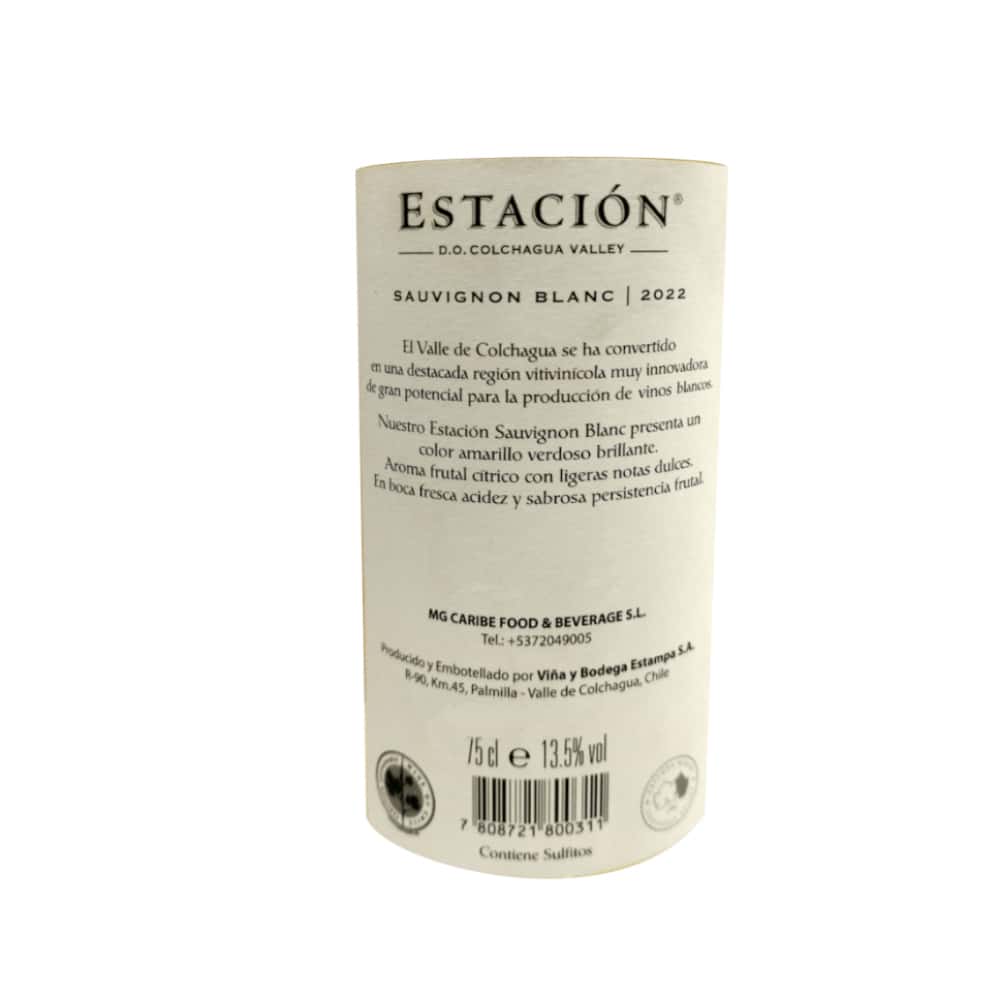 Vino blanco Sauvignon Blanc Estación (750 ml) - Miniatura 5