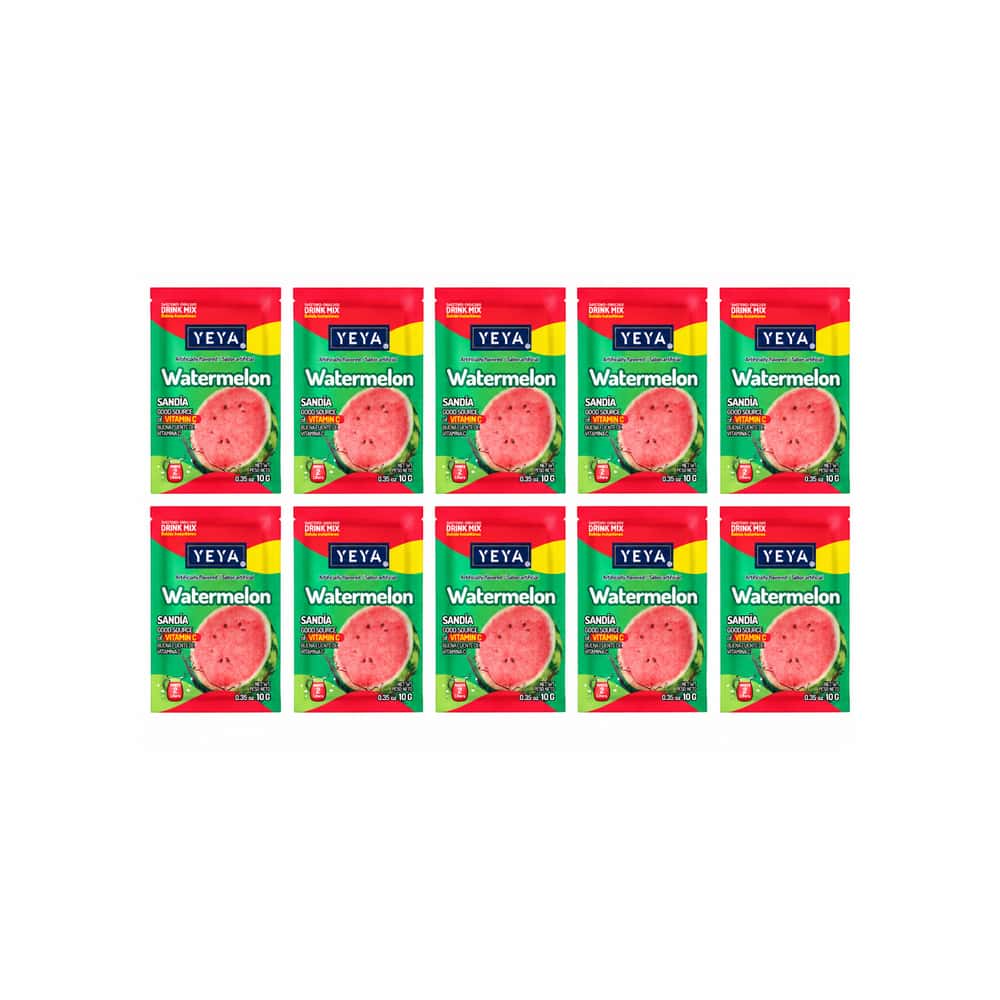 Refresco instantáneo sabor melón YEYA (10 x 10 g / 0.35 oz) - Miniatura 1