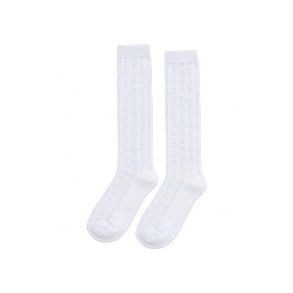 Medias blancas escolares XXL Fashion Socks (3 U) - Miniatura 1