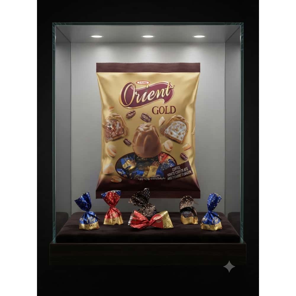 Bombones con sabor a café, chocolate blanco y cacahuete Tayas Orient (500 g / 1.1 lb) - Miniatura 3