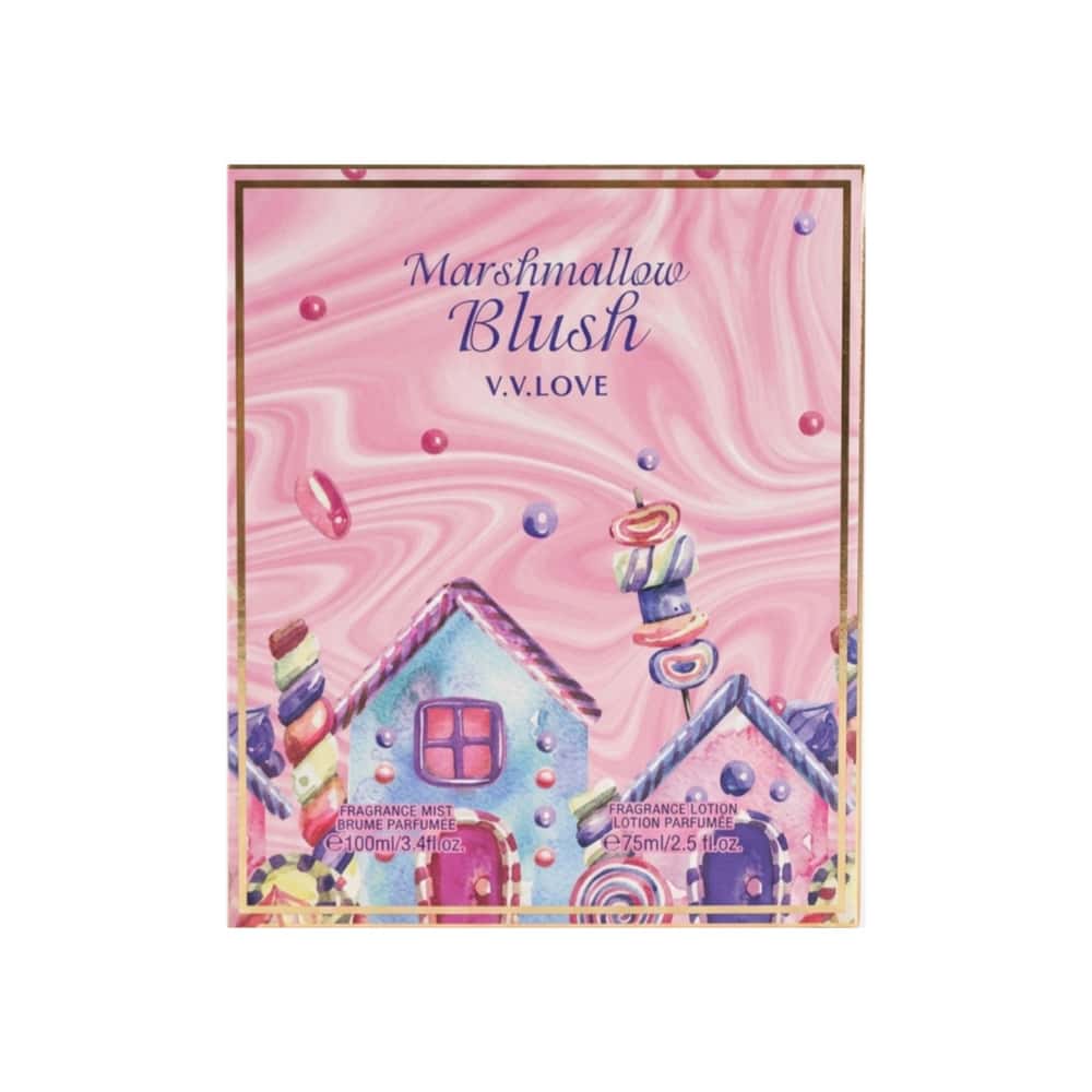 Kit de colonia y crema de mujer Marshmallow Blush V.V.Love - Miniatura 3