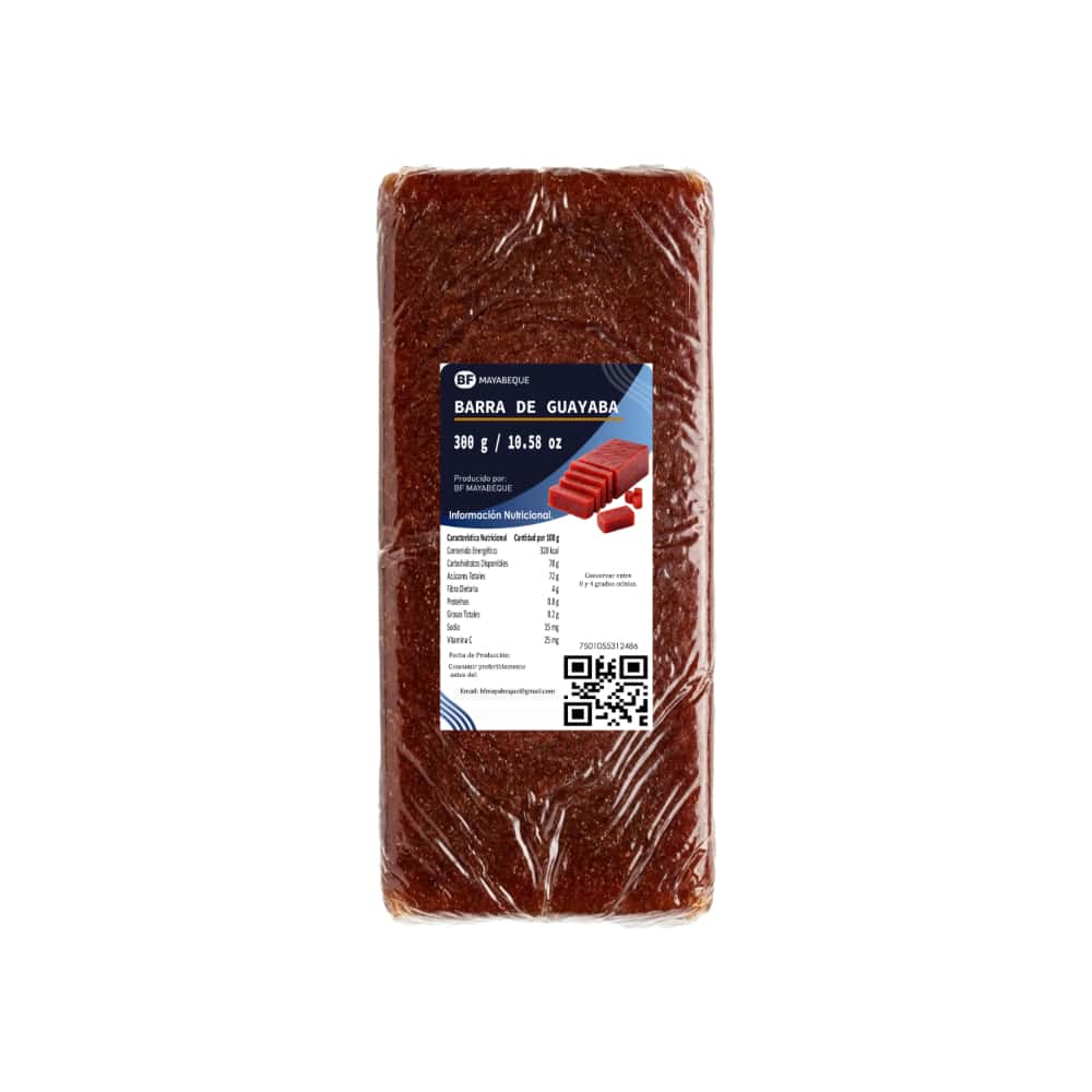 Barra de guayaba BF Mayabeque (300 g / 10.58 oz) - Miniatura 1