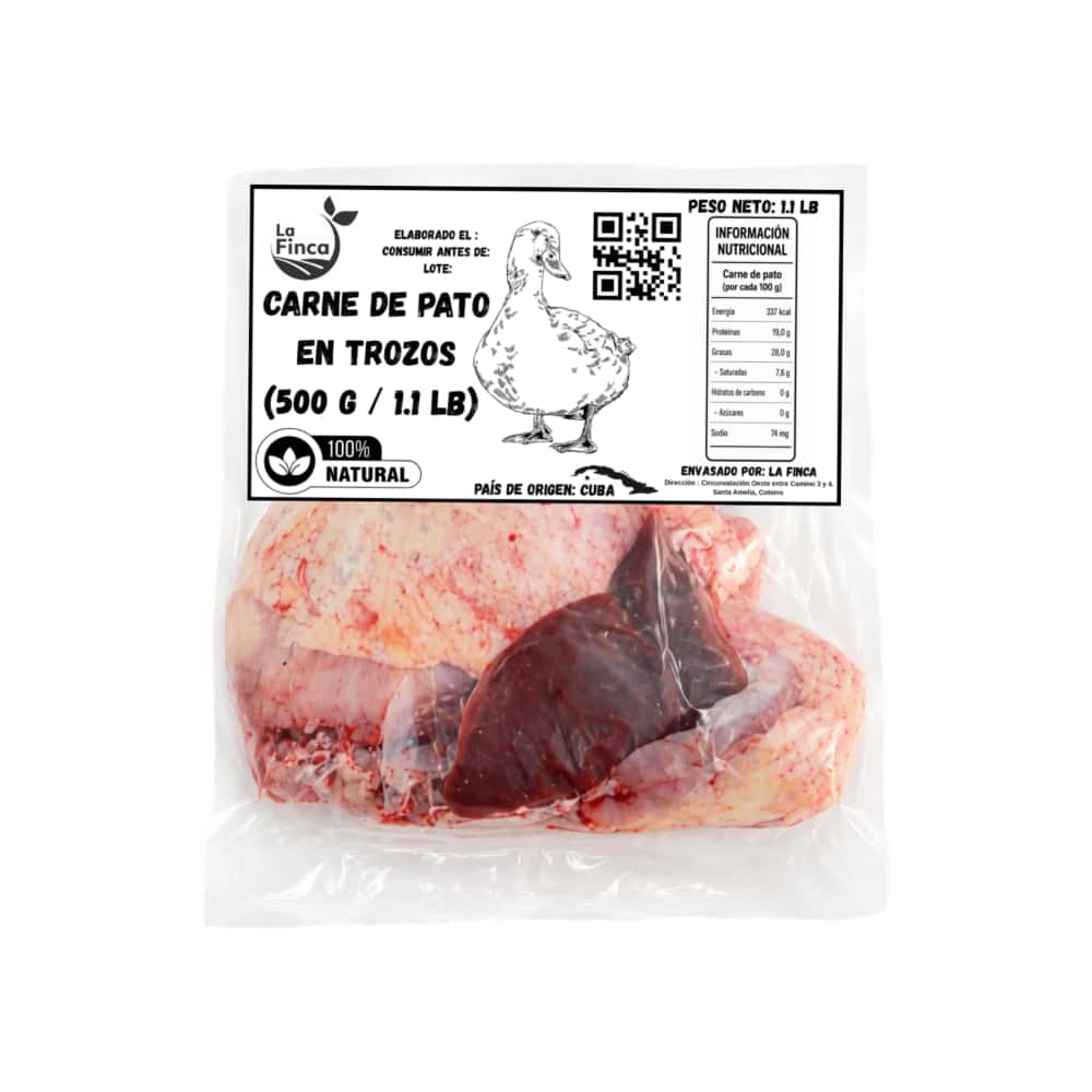 Carne de pato en trozos La Finca (500 g / 1.1 lb) - Miniatura 3