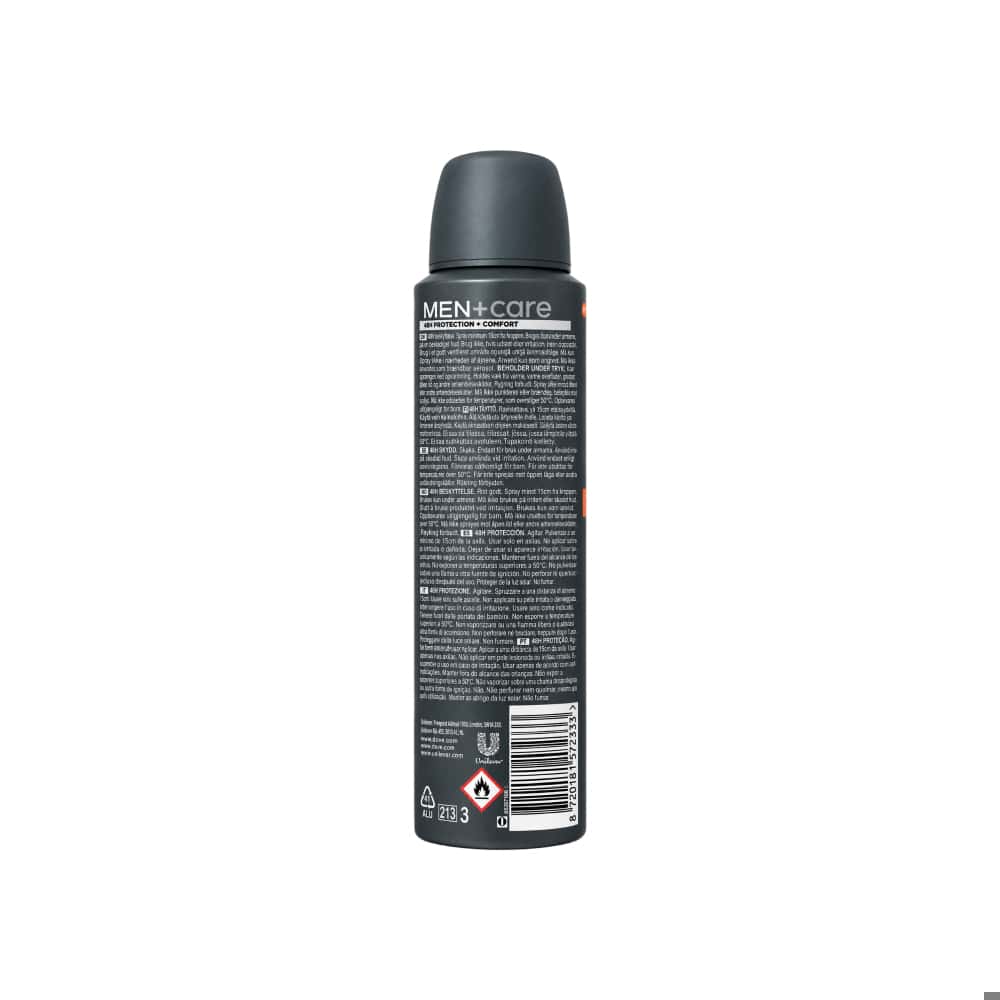 Desodorante para hombre en spray antitranspirante Energisin Dove (150 ml) - Miniatura 2