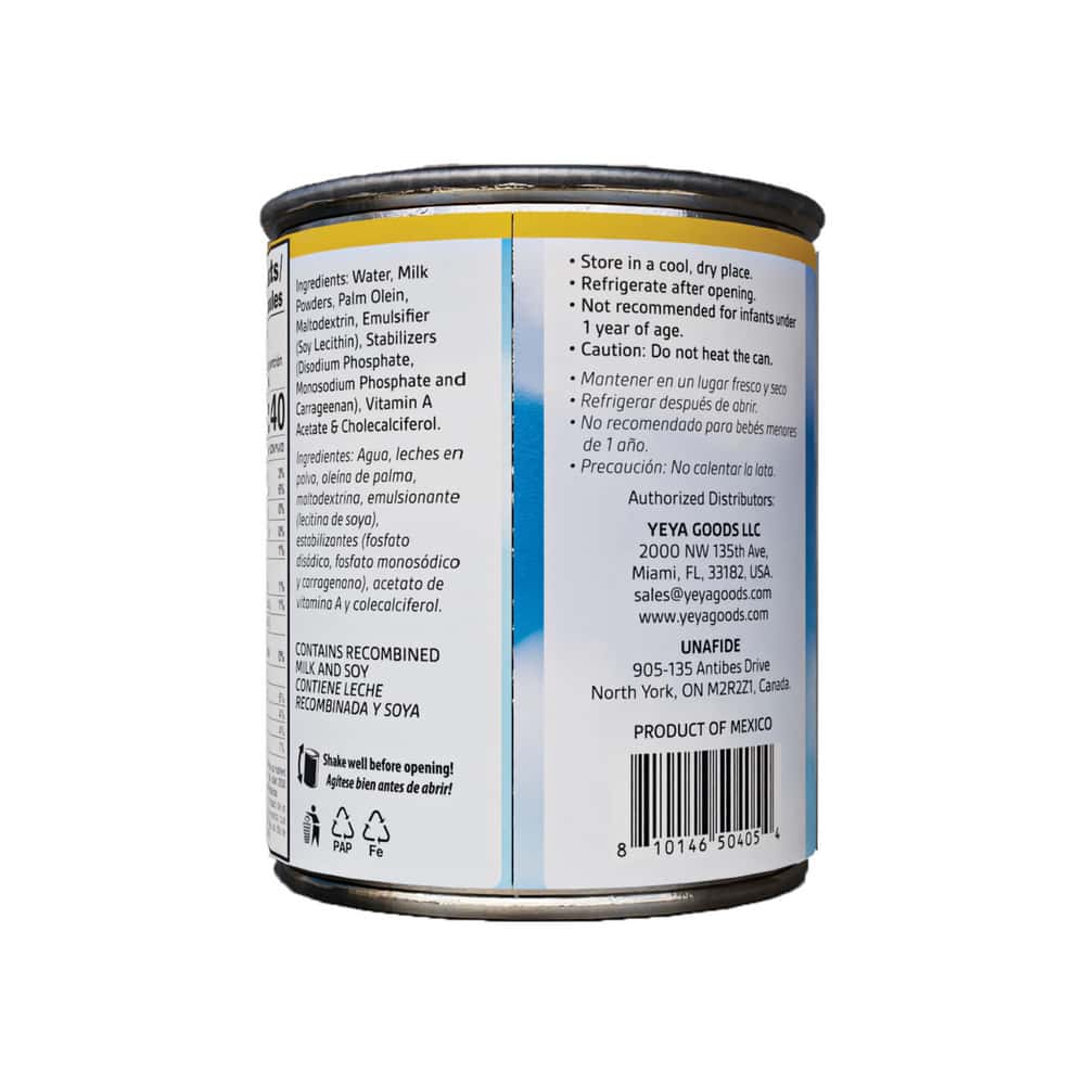 Leche evaporada llenada YEYA (378 g / 13.3 oz) - Miniatura 2