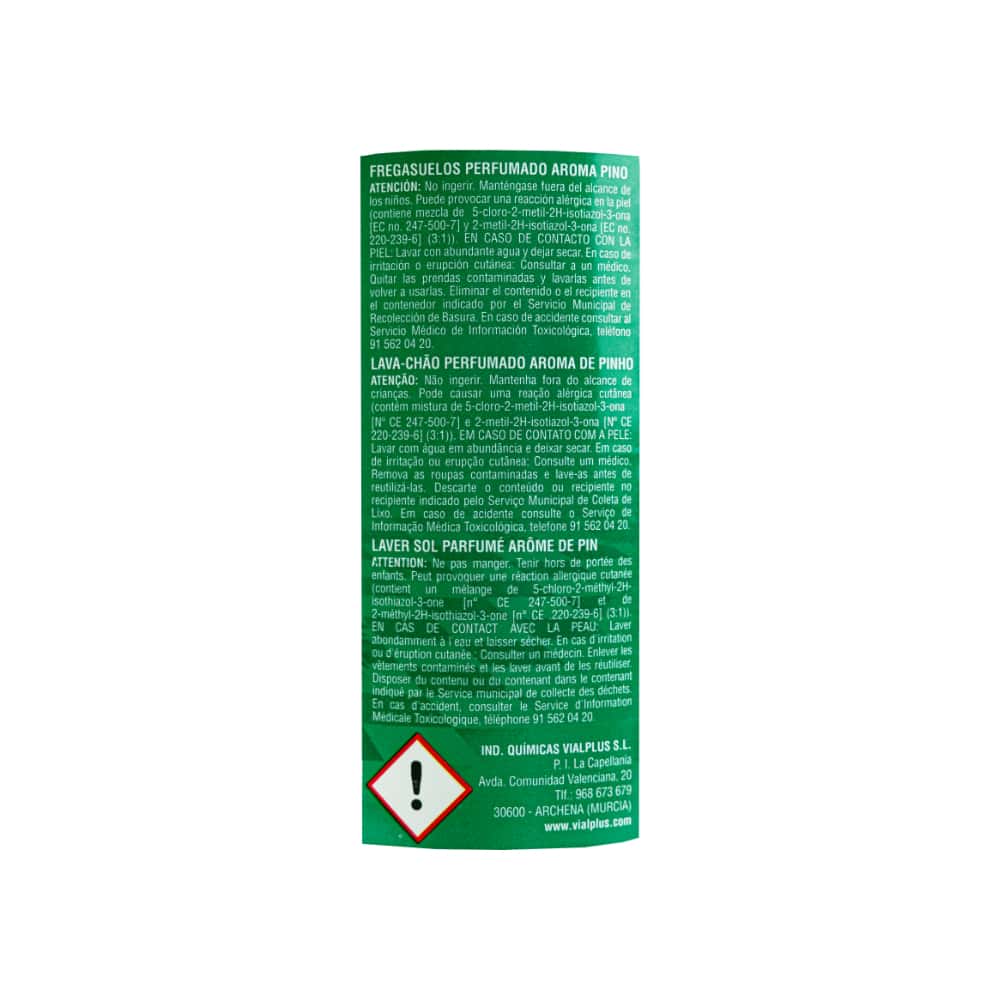 Fregasuelos perfumado aroma de pino Lumysol (1.5 L) - Miniatura 3