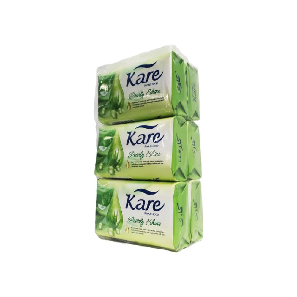 Jabón de tocador brillo nacarado Kare (6 x 75 g / 2.65 oz) - Miniatura 1