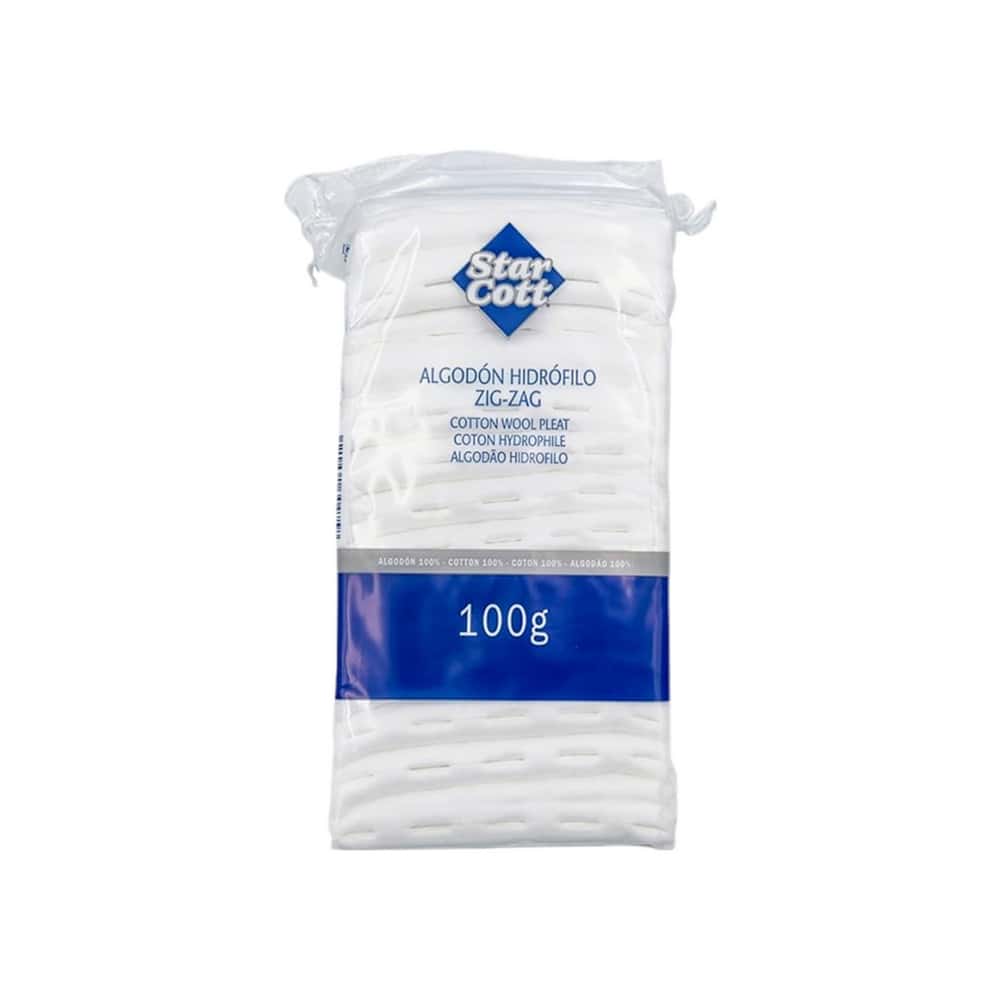 Algodón hidrófilo en Zig-Zag Star Cott (100 g / 3.52 oz) - Miniatura 8
