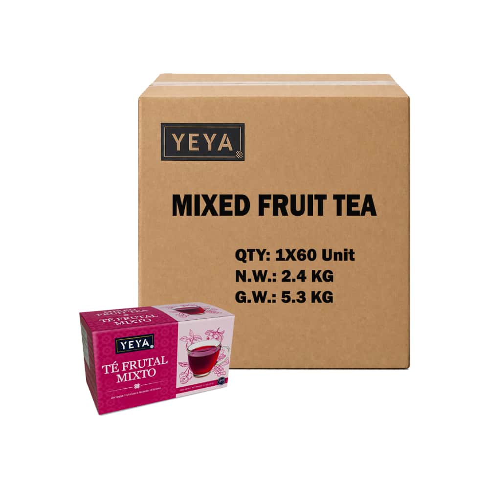 Té frutal mixto YEYA (60 x 40 g / 1.4 oz) - Miniatura 1