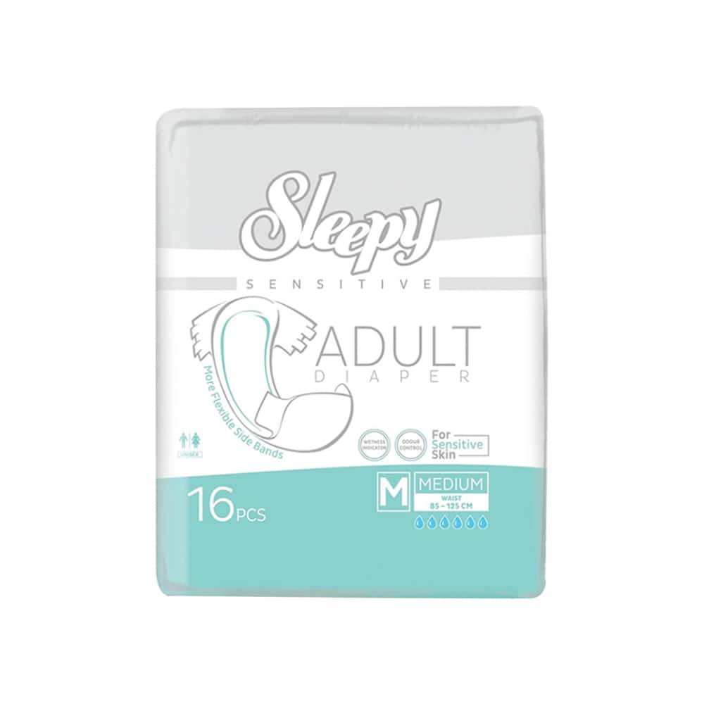 Pañales para adultos talla M Sleepy (16 U) - Miniatura 1