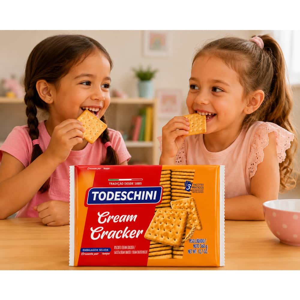 Galletas cream cracker Todeschini (360 g / 12.7 oz) - Miniatura 5