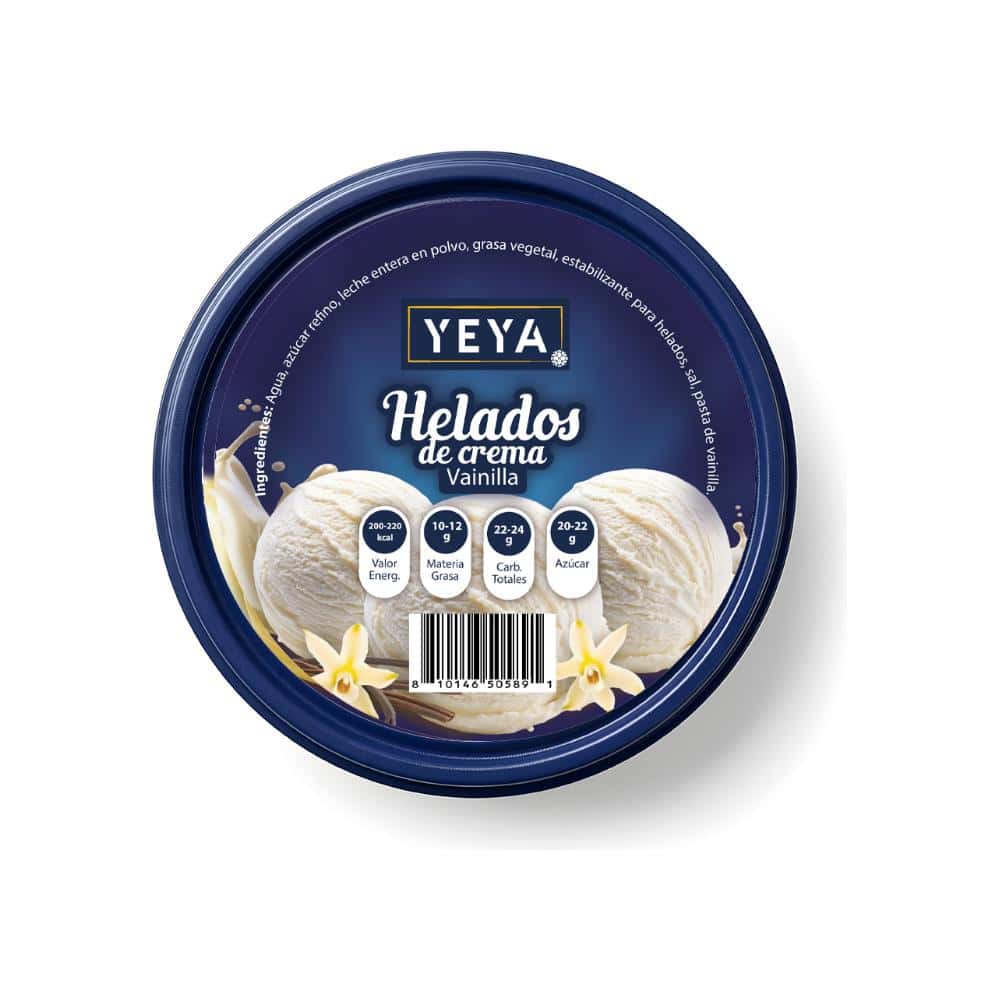 Helado de crema sabor a vainilla (1 L) - Miniatura 3