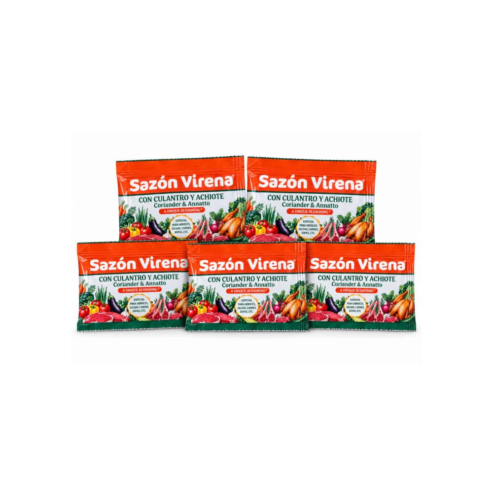 Sazón con cilantro y achiote Virena (25 g) - Miniatura 1