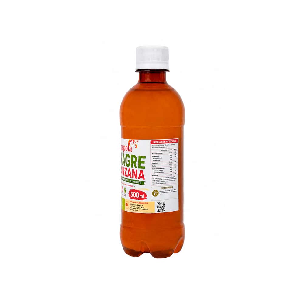 Vinagre de manzana Amapola (500 ml) - Miniatura 3