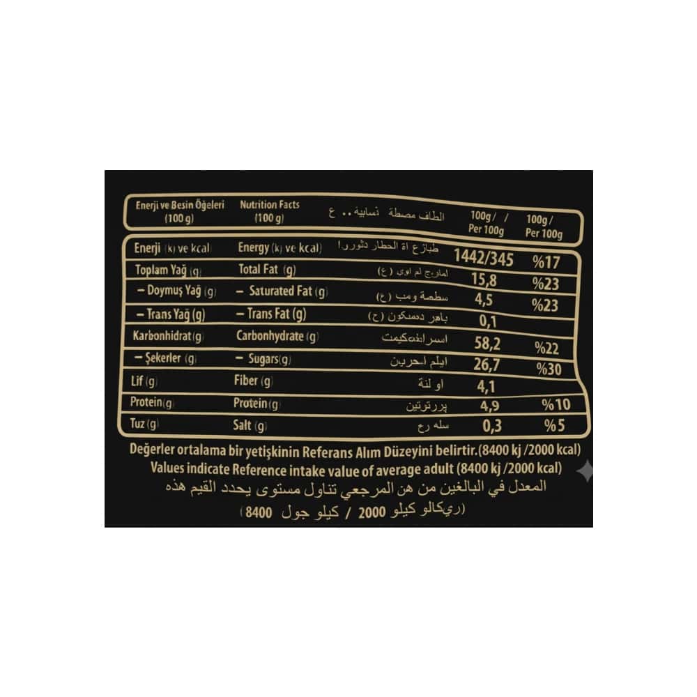 Pastel marmoleado relleno de chocolate Choco Mosaic Saray (40 g / 1.41 oz) - Miniatura 2