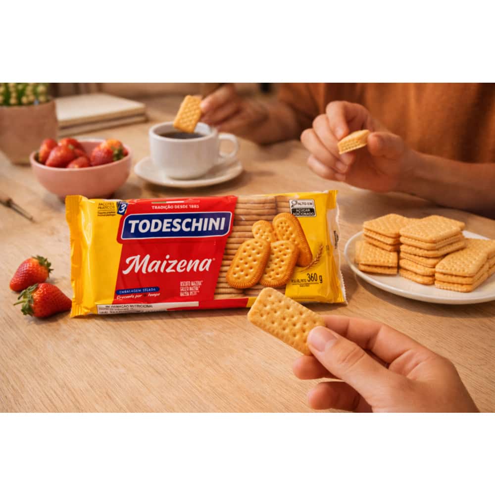 Galletas de maicena Todeschini (360 g / 12.7 oz) - Miniatura 4