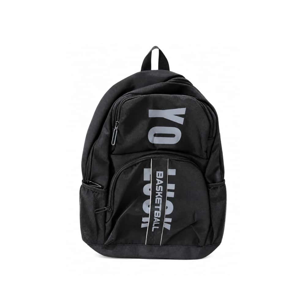 Mochila negra Yoo Lucki - Miniatura 1
