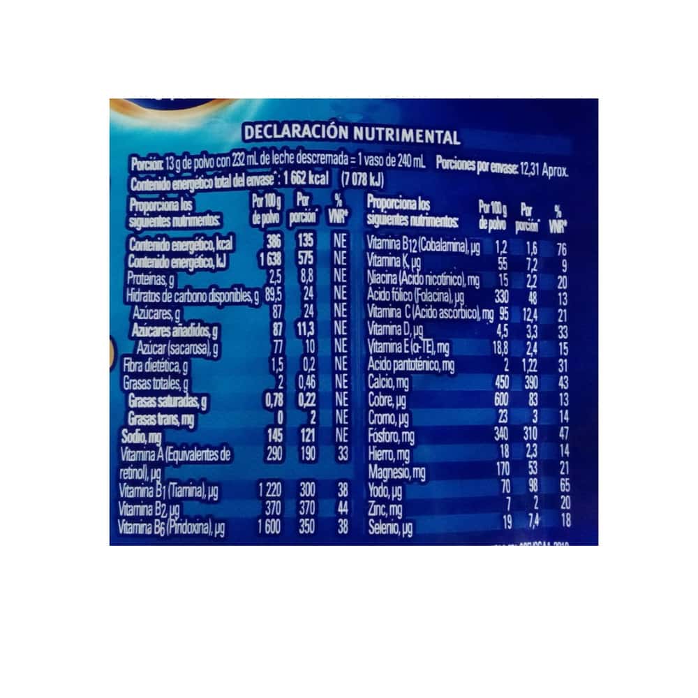 Chocolate en polvo Choco Milk (160 g / 5.64 oz) - Miniatura 2