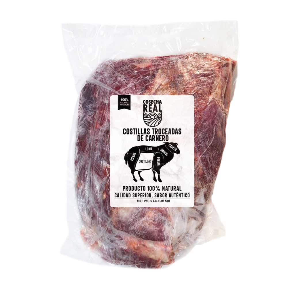 Costillas troceadas de carnero Cosecha Real (1.81 kg / 4 lb) - Miniatura 2