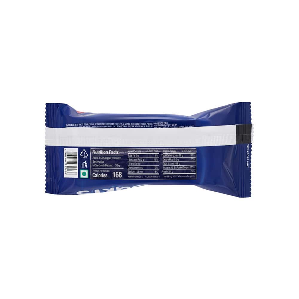 Galletas tipo sándwich de cacao con relleno sabor vainilla Cuki´s Delizola (36 g / 1.27 oz) - Miniatura 3