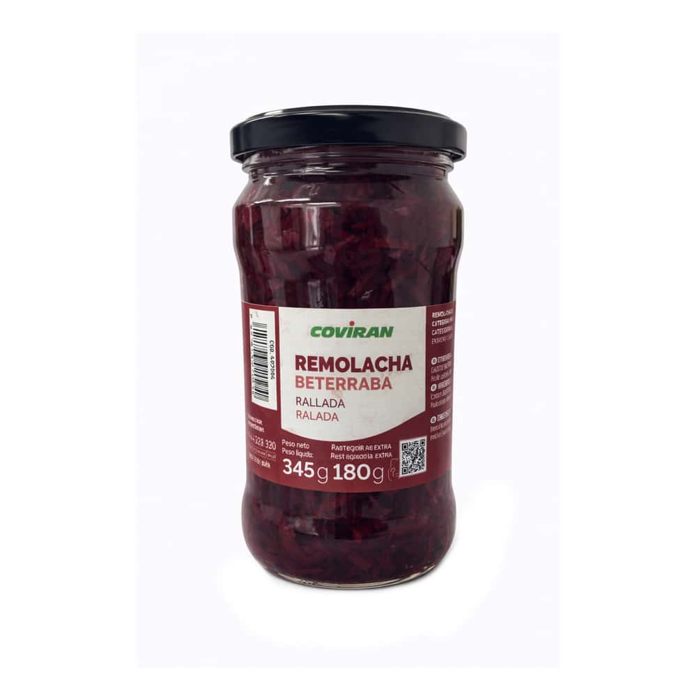 Remolacha rallada Coviran (345 g / 12.17 oz) - Miniatura 1