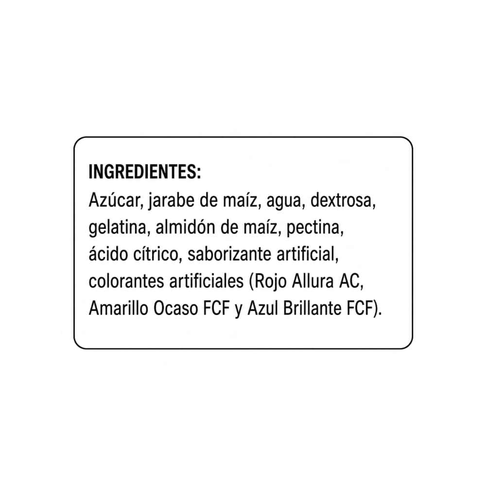 Malvaviscos con relleno de sabores frutales las delicias (200 g / 7.06 oz) - Miniatura 3