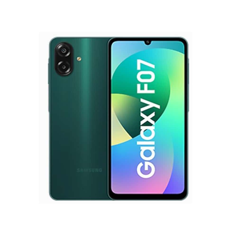Celular verde 4 GB ROM / 64 GB RAM Samsung Galaxy F07 - Miniatura 1