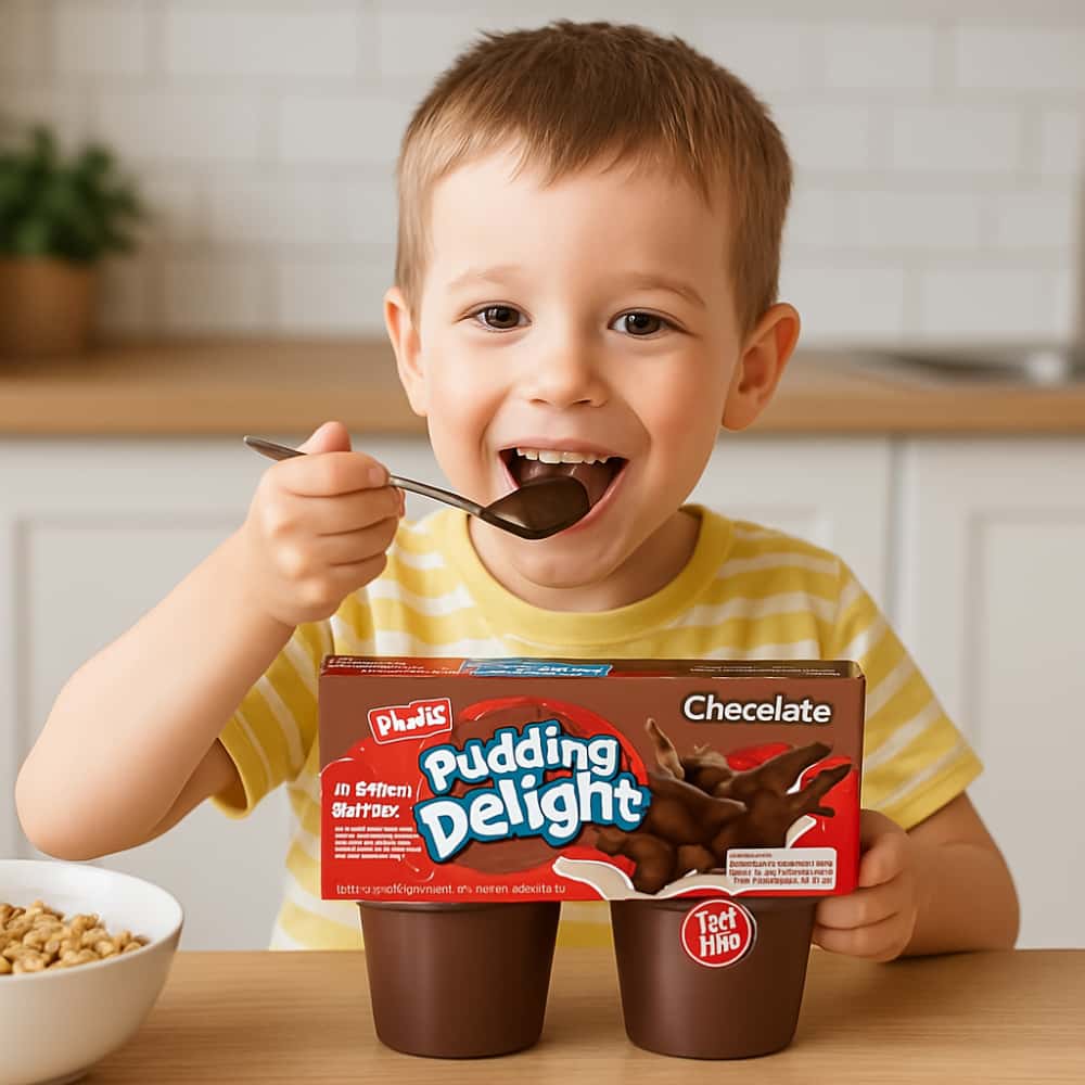 Natilla de chocolate Sunny's (4 x 92.1 g / 3.25 oz) - Miniatura 3